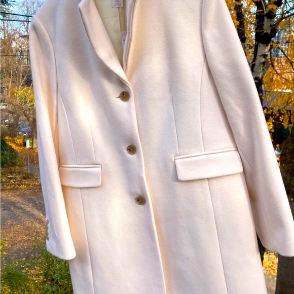 J. Crew Jackets & Blazers - $398 J CREW WOOL AND CASHMERE IVORY COAT